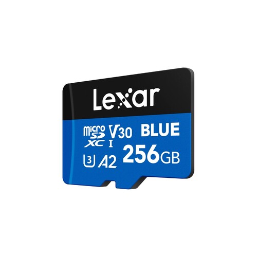 Купить Карта памяти Lexar Blue microSDXC 256 ГБ  5641135. Характеристики, отзывы и цены в Донецке