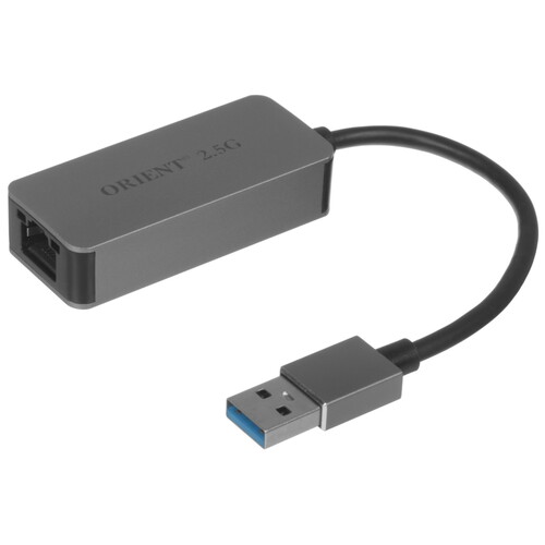 Купить Сетевая карта ORIENT U3L-2.5G  5608229. Характеристики, отзывы и цены в Донецке