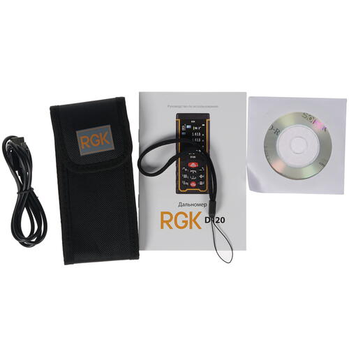 Купить Лазерный дальномер RGK D120  1080265. Характеристики, отзывы и цены в Донецке
