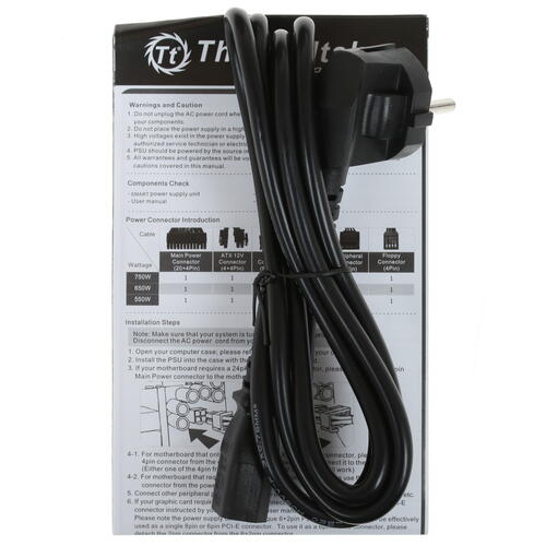 Купить Блок питания Thermaltake Smart BX1 RGB 550W  1298080. Характеристики, отзывы и цены в Донецке
