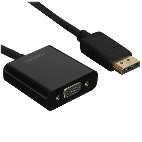 Купить Переходник однонаправленный Ugreen DisplayPort - VGA, 0.2 м  9154612. Характеристики, отзывы и цены в Донецке