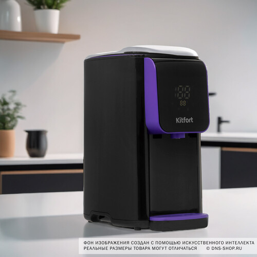 Купить Термопот Kitfort КТ-2517 черный  9036468. Характеристики, отзывы и цены в Донецке
