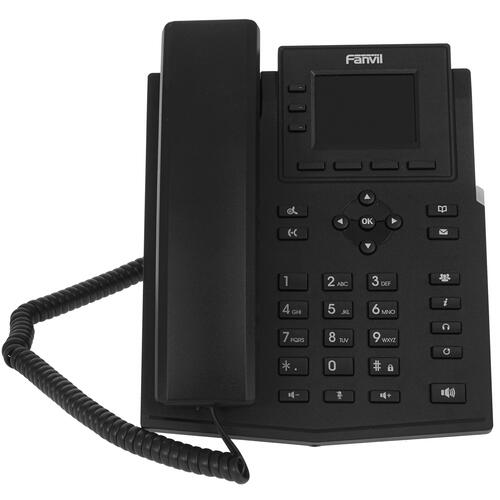 Купить Телефон VoIP Fanvil X303P черный  9983640. Характеристики, отзывы и цены в Донецке