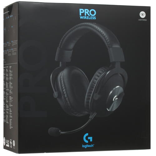 Купить Беспроводные/проводные наушники Logitech G PRO X Wireless черный 2020  1694751. Характеристики, отзывы и цены в Донецке