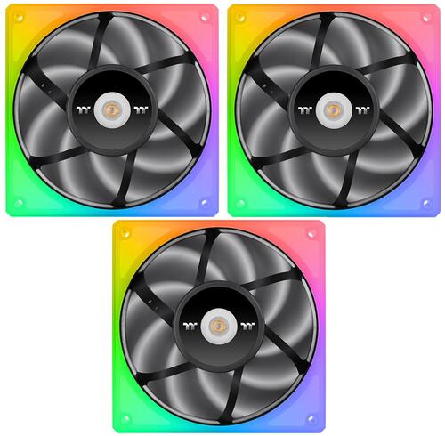Купить Комплект вентиляторов Thermaltake TOUGHFAN 14 RGB High Static Pressure Radiator Fan [CL-F136-PL14SW-A]  5098471. Характеристики, отзывы и цены в Донецке