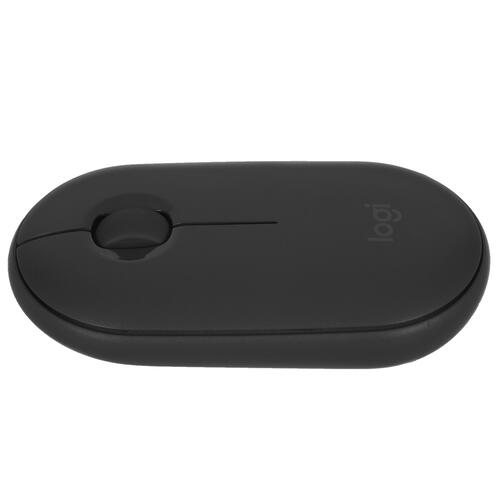 Купить Мышь беспроводная Logitech Pebble M350 [910-005576 / 910-005718] черный  5052529. Характеристики, отзывы и цены в Донецке