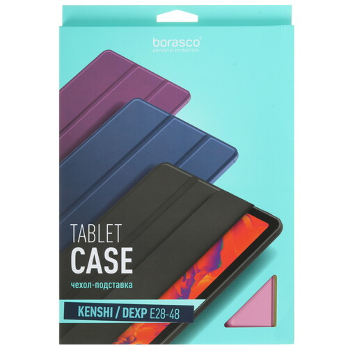 Купить Чехол-книжка BoraSCO для KENSHI E28/ Pad Lite E58 розовый  5611766. Характеристики, отзывы и цены в Донецке