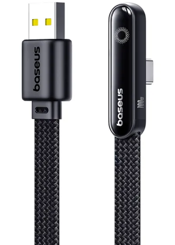 Купить Кабель плоский Baseus USB Type-C - USB 2.0 Type-A черный 2 м  5627698. Характеристики, отзывы и цены в Донецке