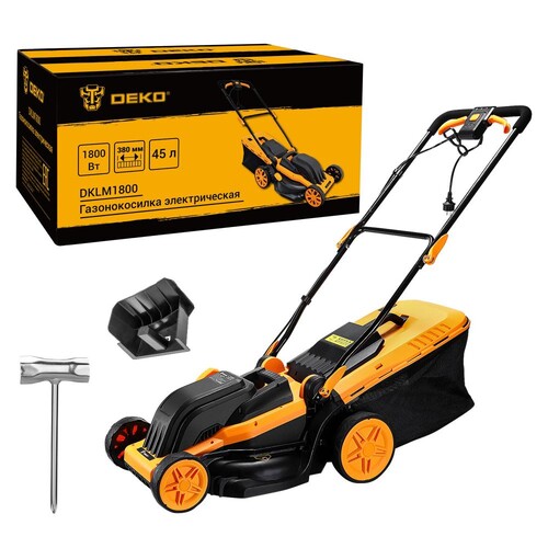 Купить Электрическая газонокосилка DEKO DKLM1800  9136508. Характеристики, отзывы и цены в Донецке