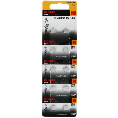 Купить Батарейка Kodak SG3 SR41 (SR736/392/384)  9253168. Характеристики, отзывы и цены в Донецке
