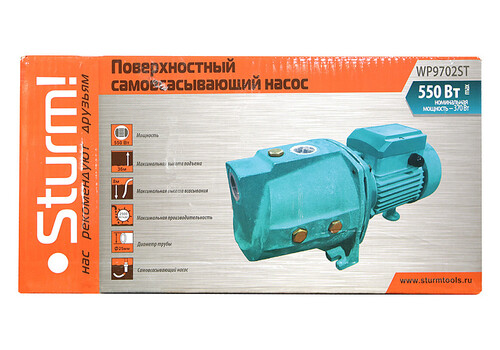 Купить Поверхностный насос Sturm! WP9702ST  9158098. Характеристики, отзывы и цены в Донецке