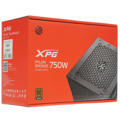 Купить Блок питания ADATA XPG PYLON BRONZE 750W  4743851. Характеристики, отзывы и цены в Донецке