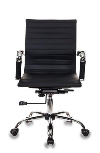 Купить Кресло офисное Бюрократ CH-883-LOW/BLACK черный  8136361. Характеристики, отзывы и цены в Донецке