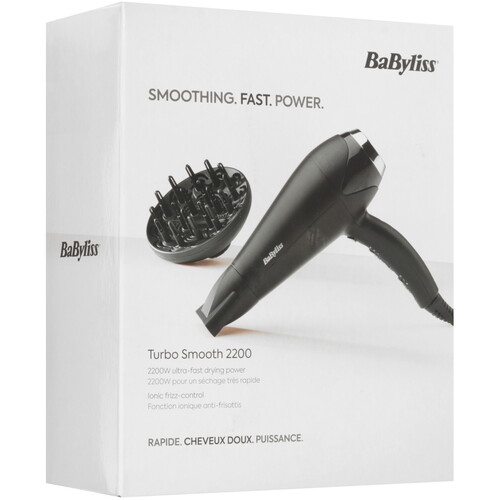 Купить Фен BaByliss D572DE черный/серебристый  9925669. Характеристики, отзывы и цены в Донецке
