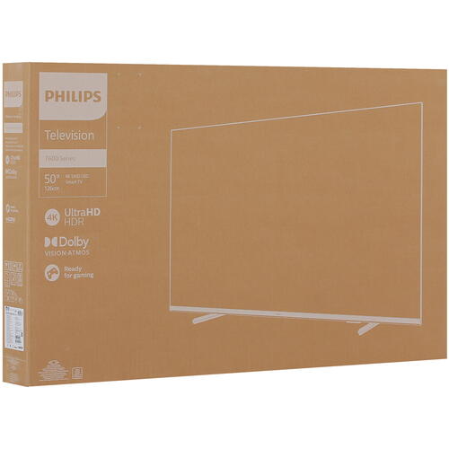 Купить 50" (126 см) Телевизор Philips 50PUS7608/60 серый  9011533. Характеристики, отзывы и цены в Донецке