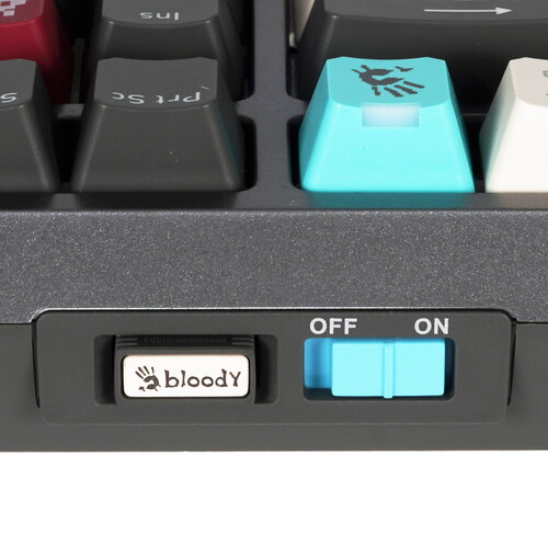 Купить Клавиатура  проводная + беспроводная A4Tech Bloody WS87 Pixels Red  9299394. Характеристики, отзывы и цены в Донецке