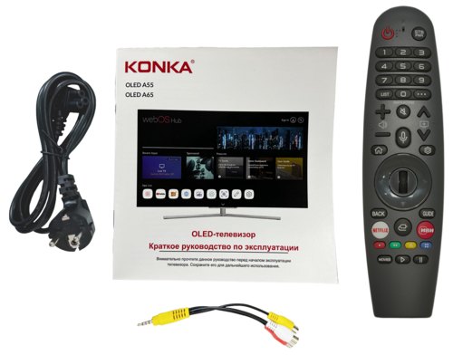 Купить 65" (164 см) Телевизор Konka A65 черный  5070992. Характеристики, отзывы и цены в Донецке