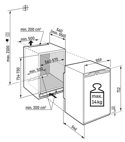 Купить Встраиваемый морозильный шкаф Liebherr IFNbi 3553  9247387. Характеристики, отзывы и цены в Донецке