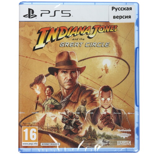 Купить Игра Indiana Jones and the Great Circle (PS5)  5625956. Характеристики, отзывы и цены в Донецке
