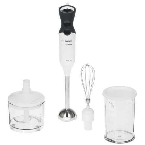 Купить Блендер погружной Bosch ErgoMixx MS6CA4150 белый  8171616. Характеристики, отзывы и цены в Донецке