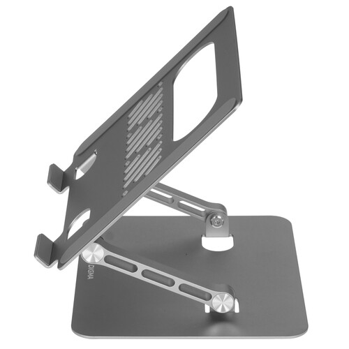 Купить Подставка для ноутбука Digma D-NS100 серый  9300796. Характеристики, отзывы и цены в Донецке