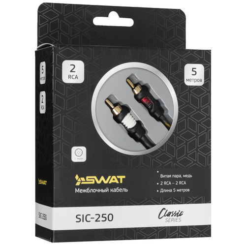 Купить Кабель межблочный SWAT SIC-250  5370021. Характеристики, отзывы и цены в Донецке