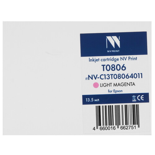 Купить Картридж NV Print T0806 светло-пурпурный  5643295. Характеристики, отзывы и цены в Донецке