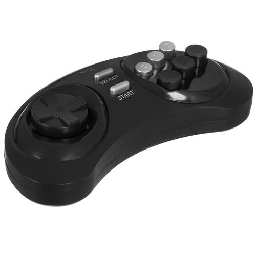 Купить Геймпад беспроводной Retro Genesis 16 Bit HD Ultra P2 черный  5076031. Характеристики, отзывы и цены в Донецке