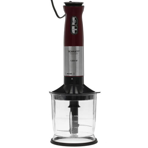 Купить Блендер погружной Scarlett SC-HB42F54 красный  1299910. Характеристики, отзывы и цены в Донецке