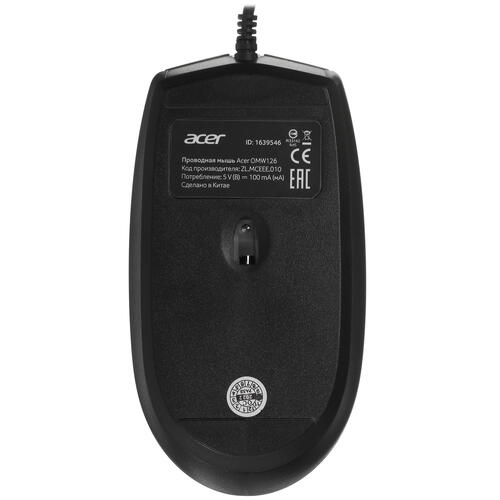 Купить Мышь проводная Acer OMW126  5097294. Характеристики, отзывы и цены в Донецке