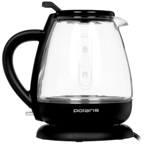 Купить Электрочайник Polaris PWK 1077CGL черный  1696857. Характеристики, отзывы и цены в Донецке