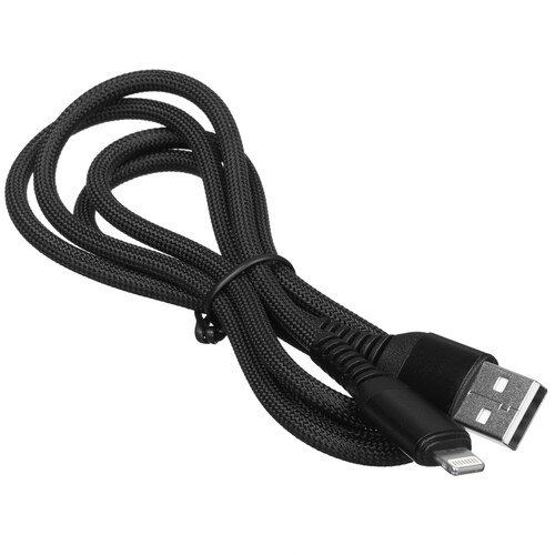 Купить Кабель круглый Leef Lightning 8-pin - USB 2.0 Type-A черный 1 м  5608602. Характеристики, отзывы и цены в Донецке