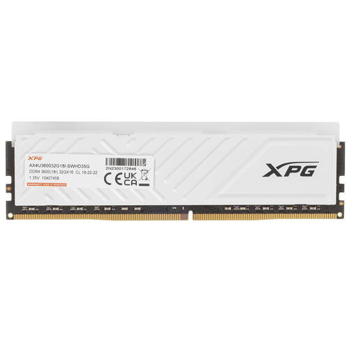Купить Оперативная память ADATA XPG SPECTRIX D35G RGB [AX4U360032G18I-SWHD35G] 32 ГБ  5433662. Характеристики, отзывы и цены в Донецке