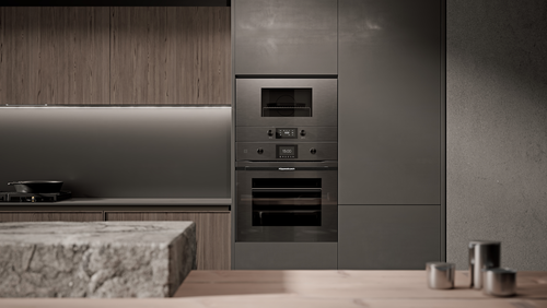 Купить Встраиваемая микроволновая печь Kuppersbusch MR 6330.0 GPH серый  9256109. Характеристики, отзывы и цены в Донецке