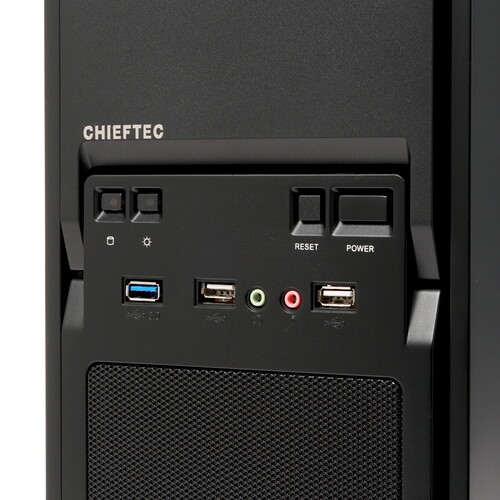 Купить Корпус Chieftec Libra [LT-01B-OP] черный  1633556. Характеристики, отзывы и цены в Донецке