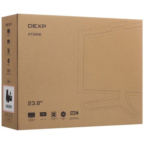 Купить 23.8" Моноблок DEXP Atlas AT30HE  9199067. Характеристики, отзывы и цены в Донецке