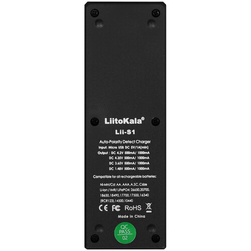 Купить Зарядное устройство LiitoKala Lii-S1  9212323. Характеристики, отзывы и цены в Донецке