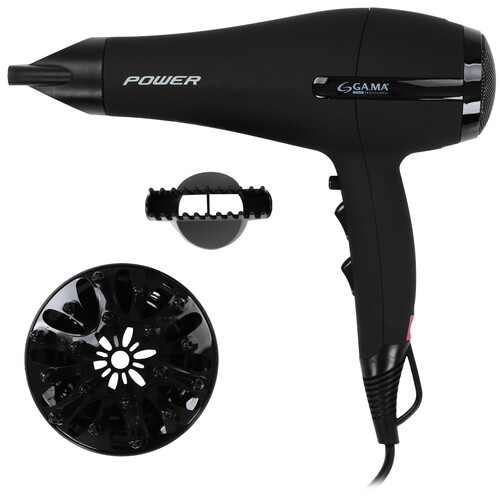 Купить Фен GА.МА POWER ION черный  1099457. Характеристики, отзывы и цены в Донецке