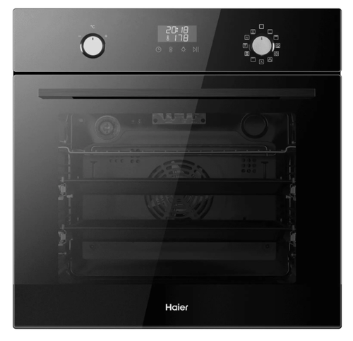 Купить Электрический духовой шкаф HAIER HOX-P11CGB черный  9296795. Характеристики, отзывы и цены в Донецке