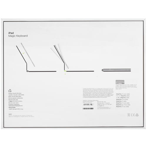 Купить Чехол-клавиатура Apple Magic Keyboard для Apple iPad Pro 11" (M4) черный  5459711. Характеристики, отзывы и цены в Донецке