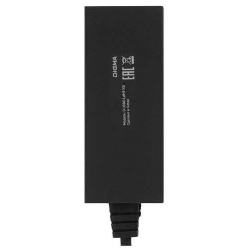 Купить Сетевая карта Digma D-USBC-LAN1000  9159410. Характеристики, отзывы и цены в Донецке