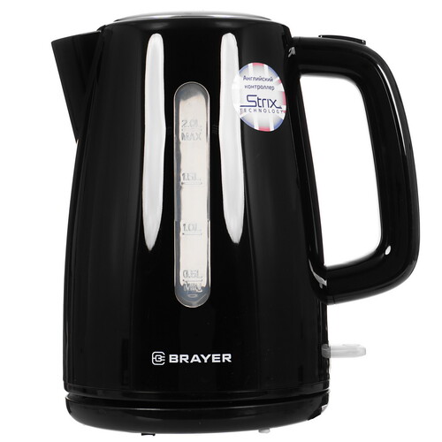 Купить Электрочайник BRAYER BR1058BK черный  9961861. Характеристики, отзывы и цены в Донецке