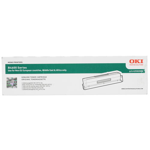 Купить Картридж лазерный OKI 43502004 черный, с чипом  7978826. Характеристики, отзывы и цены в Донецке