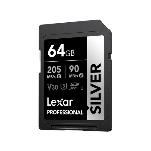 Купить Карта памяти Lexar Professional Silver SDXC 64 ГБ  5641153. Характеристики, отзывы и цены в Донецке