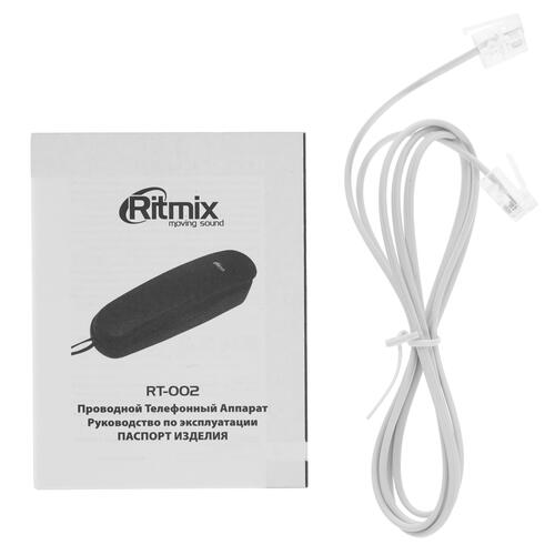 Купить Телефон проводной Ritmix RT-002  5089265. Характеристики, отзывы и цены в Донецке