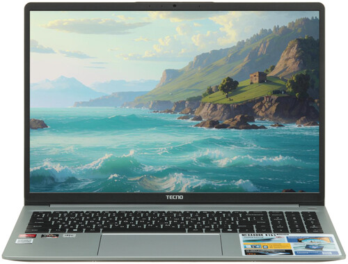 Купить 16" Ноутбук Tecno Megabook K16S серебристый  5618694. Характеристики, отзывы и цены в Донецке