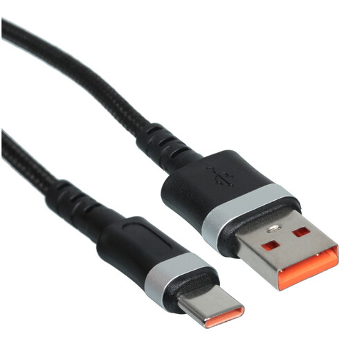 Купить Кабель круглый Cablexpert USB Type-C - USB 2.0 Type-A черный 1.8 м  5614826. Характеристики, отзывы и цены в Донецке