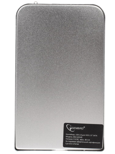 Купить 2.5" Внешний бокс Gembird EE2-U2S-41  1071199. Характеристики, отзывы и цены в Донецке