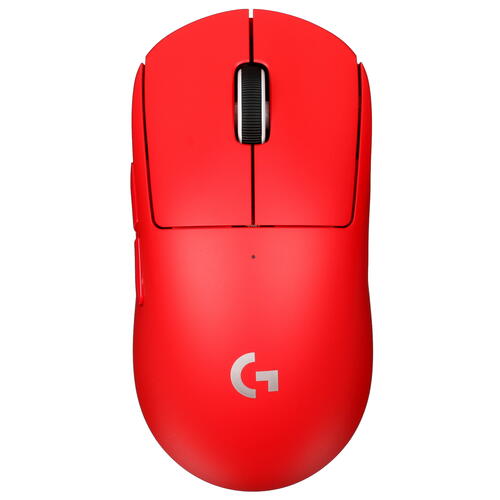 Купить Мышь беспроводная Logitech G PRO X SUPERLIGHT [910-006788] красный  5410014. Характеристики, отзывы и цены в Донецке