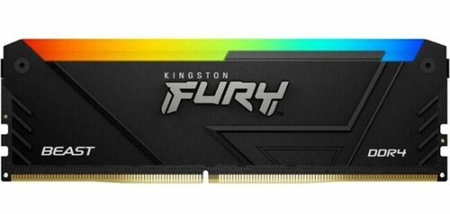 Купить Оперативная память Kingston FURY Beast Black RGB [KF426C16BB2A/8] 8 ГБ  5436244. Характеристики, отзывы и цены в Донецке